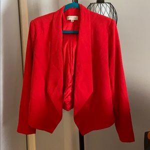 Red/coral blazer